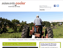 Tablet Screenshot of minnesotacooks.org
